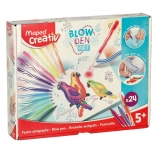Maped Creativ Blow Pen Art 24 couleurs