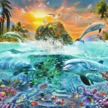 Puzzle Ravensburger Île sous-marine 1000 pièces