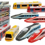 ensemble de wagons et locomotives Pendolino – différents types