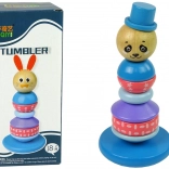 Pyramide éducative en bois Panda tour d’équilibre