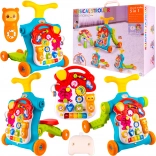 Trotteur, panneau de jeu et petite table 5-en-1 avec réservoir d’eau