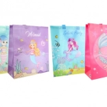 Sac cadeau sirène en plastique 32 × 36 × 12 cm