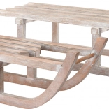 décoration de Noël en bois traîneau small foot