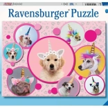 Puzzle Ravensburger Chiots Licornes