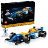 Set de construction LEGO Icons Williams Racing FW14B avec Nigel Mansell