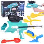 Ensemble 6-en-1 pour boules de neige avec pistolet et moules pour enfants