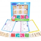 Set de tampons en bois Peppa Pig