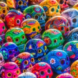 Enjoy puzzle Crânes colorés 1000 pièces