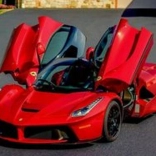 Mosaïque diamant – voiture rouge