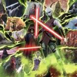 Puzzle Ravensburger Star Wars méchants : Asajj Ventress 1000 pièces