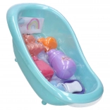 Petite baignoire pour poupées avec accessoires 38 cm