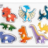 Puzzle en bois dinosaures