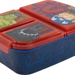 Boîte à goûter Avengers avec plusieurs compartiments