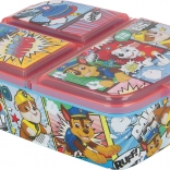 Boîte à collation enfant multi compartiments PAW PATROL avec trois compartiments