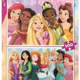 Educa puzzle Disney princesses 2×100 pièces