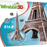 Puzzle 3D Tour Eiffel 816 pièces WREBBIT