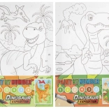 Peinture par numéros - Dinosaures