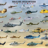 Puzzle Hélicoptères Militaires 1000 Pièces