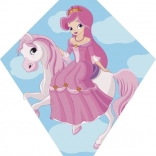 Cerf-volant avec princesse