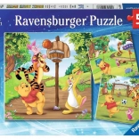 Puzzle Winnie l’Ourson 3x49 pièces de Ravensburger