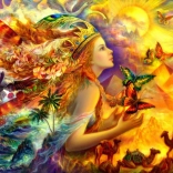 Puzzle Monde fantastique coloré 1000 pièces