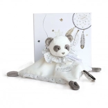 Ensemble cadeau - doudou en peluche panda