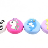 Brosse de poche pliable avec miroir