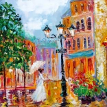 Puzzle Romance parisienne 1000 pièces