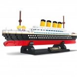 Jeu de construction Titanic 35x8x14,5 cm