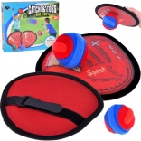 Jeu sportif Catchball set 2 x cible + 2 balles