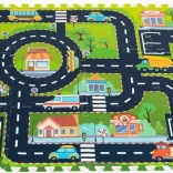 tapis puzzle en mousse ville et routes IPLAY