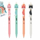 Stylo à bille effaçable avec motif Renard