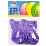 Ballons gonflables violets, lot de 10 pièces, 26 cm