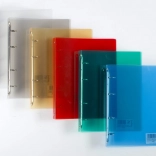 Classeur PP A5 avec mécanisme à 4 anneaux Lines