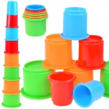 Gobelets empilables colorés LITTLE TIKES – pyramide