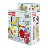 Cubes textiles doux animaux adorés