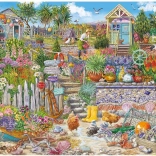 Puzzle Jardin au bord de la plage 1000 pièces GIBSONS