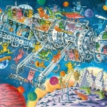 Puzzle Alien Bienvenue 1000 pièces HEYE