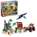 LEGO Jurassic World centre de sauvetage pour petits dinosaures