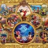 Puzzle collage : Mickey et Minnie 2000 pièces