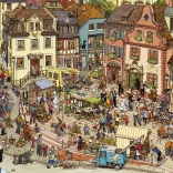 Heye puzzle Marché 1000 pièces