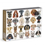 Puzzle Chiens en Papier 1000 Pièces