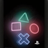 Tableau 3D PLAYSTATION – impression lenticulaire 23 × 28 cm