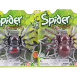 Jouet araignée en plastique à remontoir
