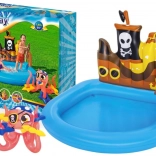 Aire de jeux aquatique gonflable pirates pour enfants 140 × 130 × 104 cm Bestway