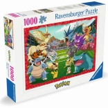 Puzzle 1000 pièces POKÉMON – Combat ultime Ravensburger