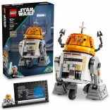 lego star wars chopper (c1-10p) – droïde astro articulé à exposer