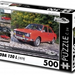 Puzzle RETRO-AUTA Škoda 120 L 500 pièces