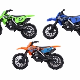 Moto tout-terrain 19 cm – jouet en plastique en 3 couleurs