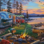 Puzzle Paradis du campeur 1000 pièces